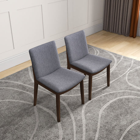 Laura - Mid-Century Modern Solid Wood Dining Chair (Set of 2) - view 63