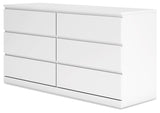 Onita - Six Drawer Dresser