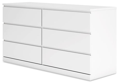Onita - Six Drawer Dresser - view 16