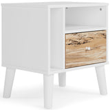 Piperton - Night Stand White by Signature Design by Ashley® | Bel Furniture