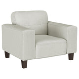 Deerhurst - Upholstered Tufted Track Arm Sofa Set by Coaster Fine Furniture | Bel Furniture