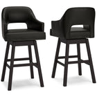 Tallenger - Upholstered Swivel Barstool (Set of 2)