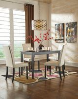 Kimonte - Rectangular Dining Room Table - Dark Brown