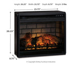 Entertainment Accessories - Fireplace Insert Infrared