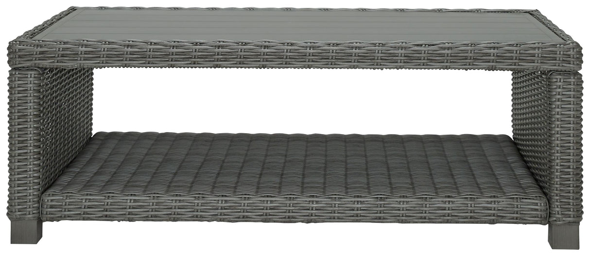 Elite Park - Gray - Rectangular Cocktail Table by Signature Design by Ashley® | Bel Furniture