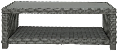 Elite Park - Gray - Rectangular Cocktail Table by Signature Design by Ashley® | Bel Furniture
