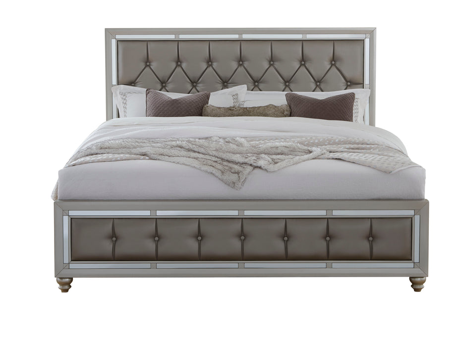 Chloe - Full Bed - Gemstone Silver