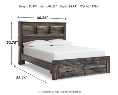 Drystan - Panel Bookcase Bed - view 37