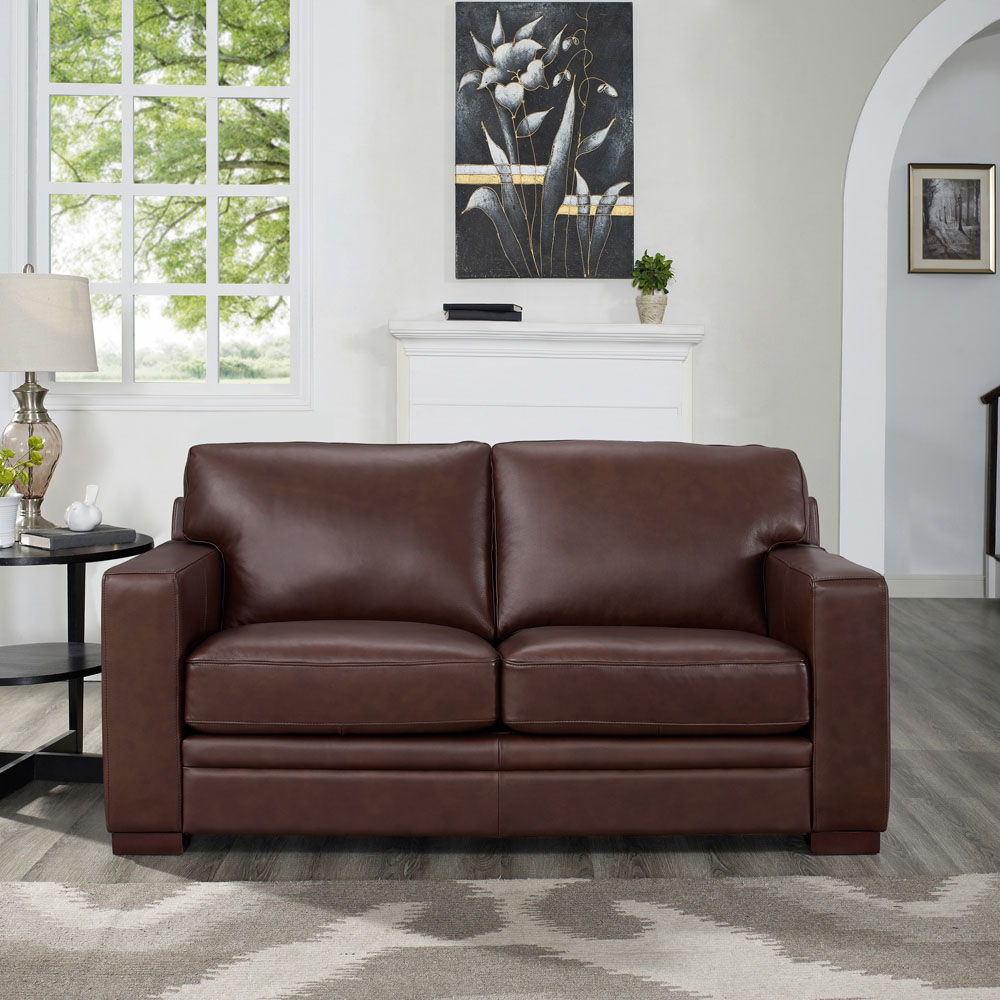 Dillon - Leather Loveseat