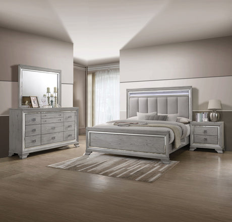 Vail - Bedroom Set Gray by Crown Mark | Bel Furniture