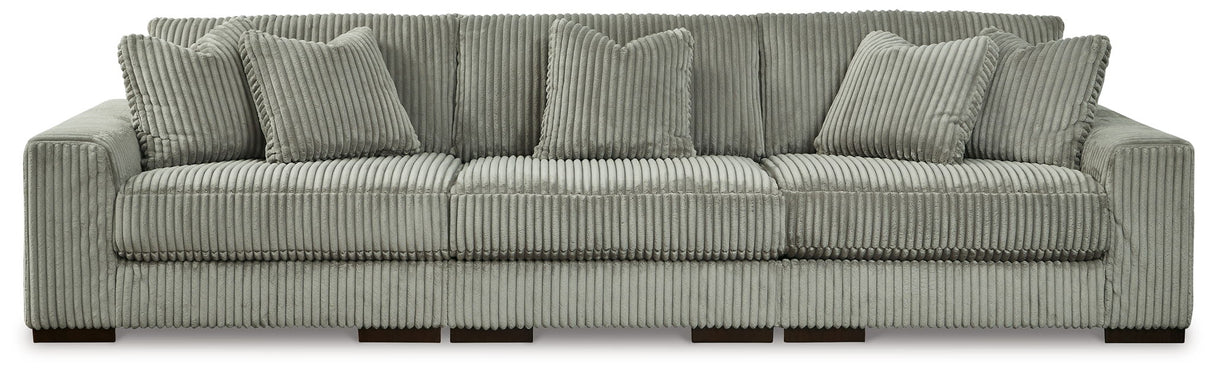 Lindyn - Sectional Pearl Silver 3 Pc. Sectional Sofa by Signature Design by Ashley® | Bel Furniture