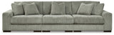 Lindyn - Sectional Pearl Silver 3 Pc. Sectional Sofa by Signature Design by Ashley® | Bel Furniture