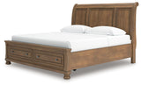 Feddinger - Storage Sleigh Bed