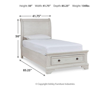 Robbinsdale - Sleigh Bed - view 21
