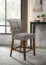 Auggie - 20.5" Fabric Counter Height Chair With Nailhead Trim by Lilola Home | Bel Furniture