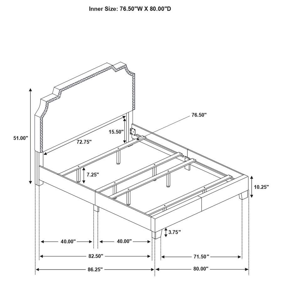 Tamarac - Upholstered Panel Bed