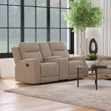 Brentwood - Upholstered Motion Reclining Loveseat by Coaster Fine Furniture | Bel Furniture