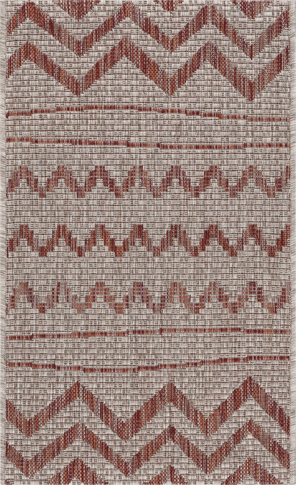 2' X 3' Indoor / Outdoor Area Rug - Beige