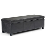 Avalon - Contemporary Storage Ottoman Bench
