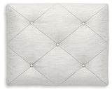 Kozlani - Vanity Upholstered Stool - White