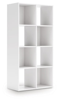 Onita - Cube Organizer White 8 Shelves by Signature Design by Ashley® | Bel Furniture