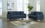 Bixler - Living Room Set Blue 2 Pc. Sofa, Loveseat by Signature Design by Ashley® | Bel Furniture