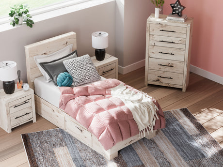 Lawroy - Panel Bed With Storage by Signature Design by Ashley® | Bel Furniture