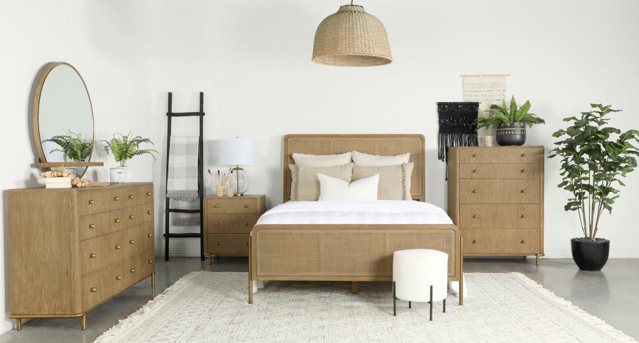 Arini - 8-Drawer Bedroom Dresser With Mirror