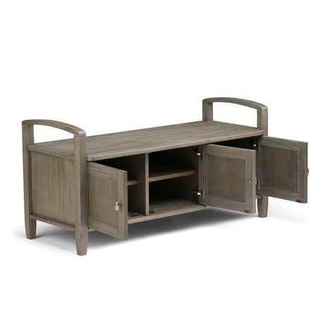 Warm Shaker - Handcrafted Entryway Storage Bench - view 36