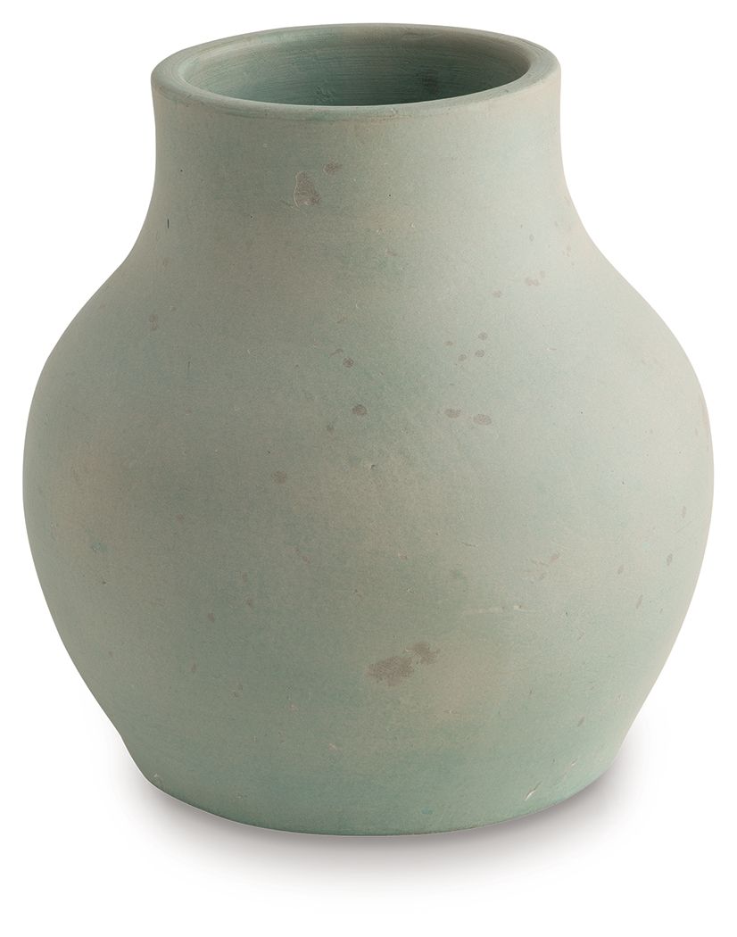 Baychester - Vase Green 10"W x 10"D x 10"H by Signature Design by Ashley® | Bel Furniture