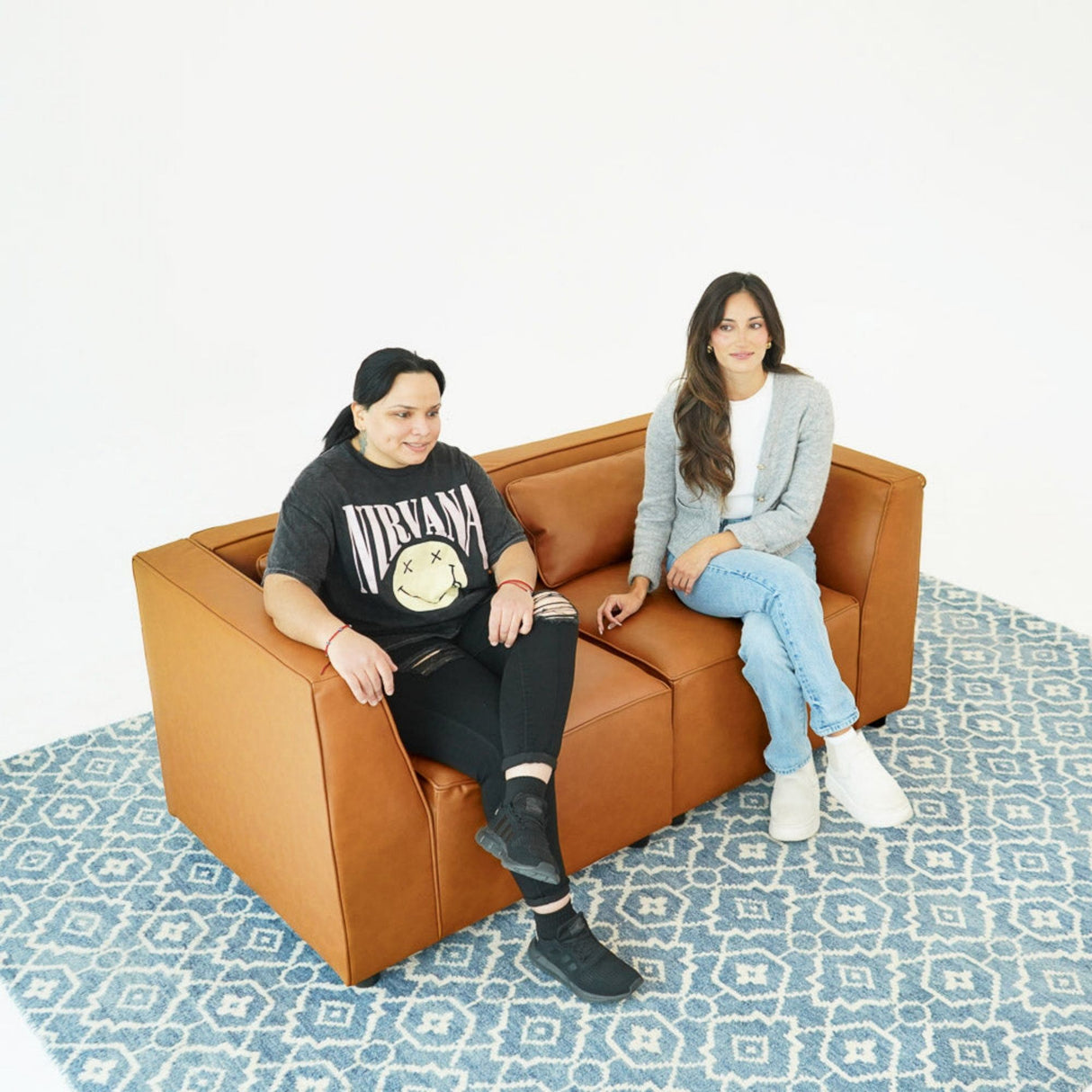 Reno - Modular Sofa - Cognac