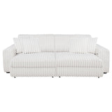 Jacana - Corduroy Upholstered Dual Power Chaise Sofa