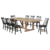 Middleton - 106" Extension Leaf Dining Set by Coaster Fine Furniture | Bel Furniture