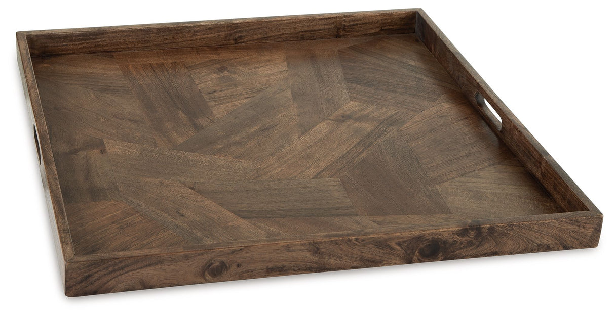 Heddford - Brown - Tray by Signature Design by Ashley® | Bel Furniture