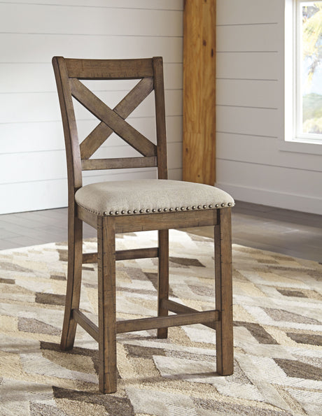 Moriville - Rectangular Dining Table Set - Counter Height by Signature Design by Ashley® | Bel Furniture