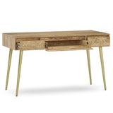 Jager - Desk - Natural by Simpli-Home | Bel Furniture