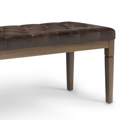 Waverly - Upholstered Tufted Ottoman Bench - view 21