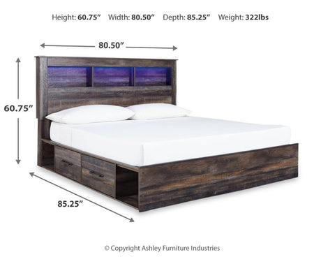 Drystan - Panel Bookcase Bed - view 38