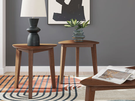 Lyncott - Occasional Wood Table Set (Set of 3) - Brown - view 13