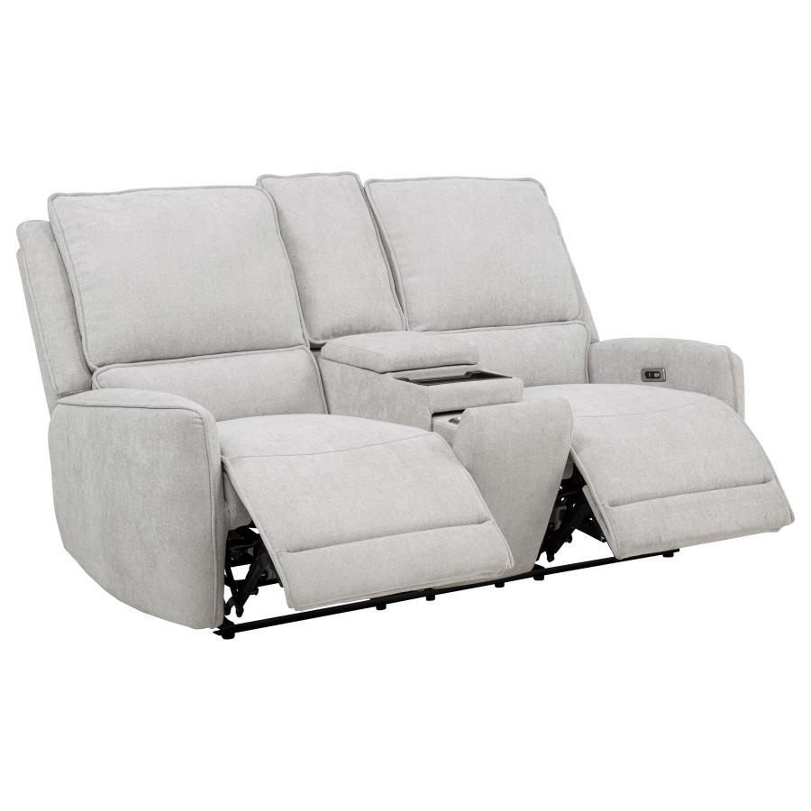 Sylmar - Chenille Power Reclining Sofa Set