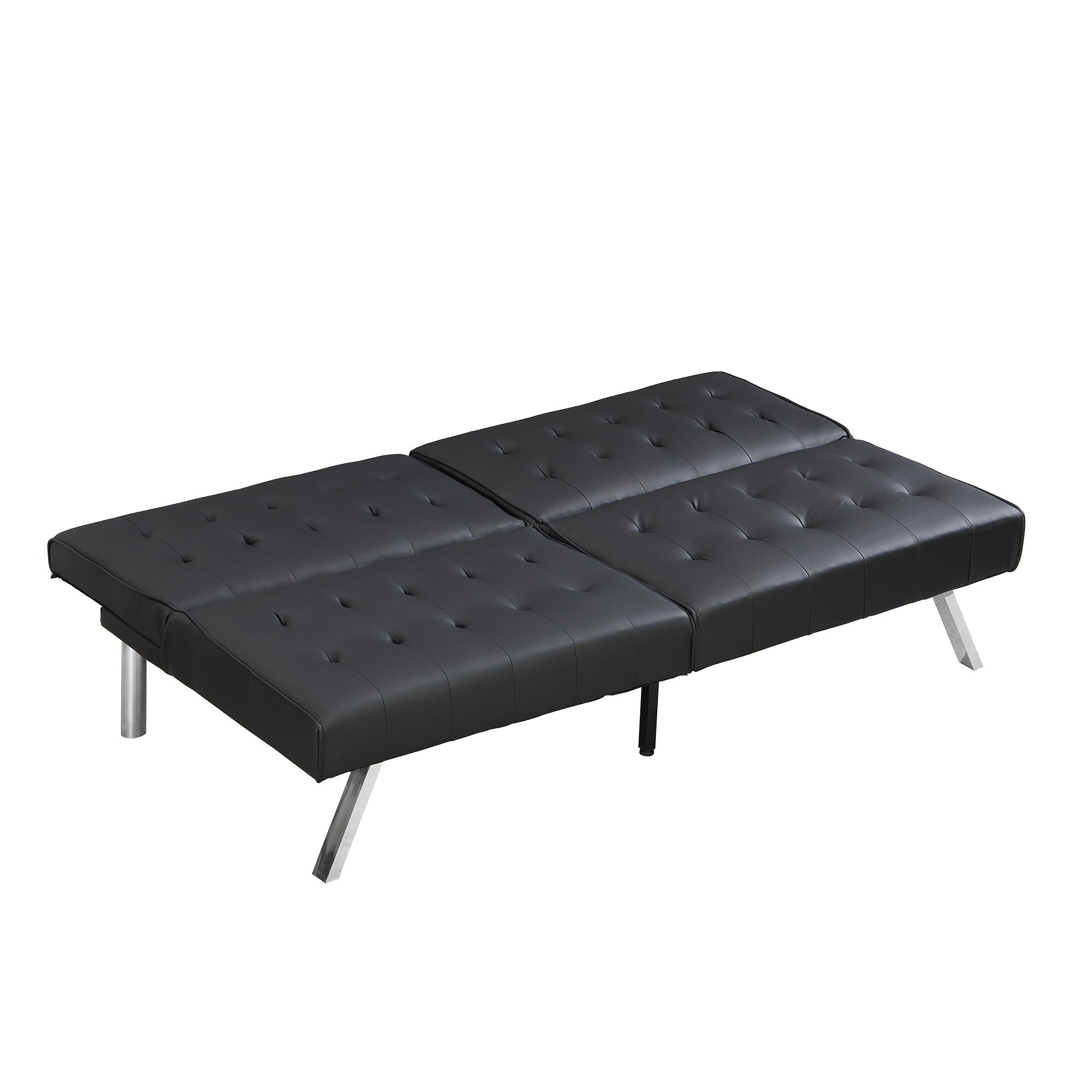 Comfortable Futon Sofa Bed - Black