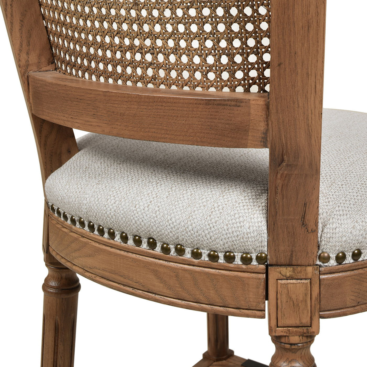 Triomphe - Rattan Wicker High Back Armless Counter Bar Stool by Jennifer Taylor Home | Bel Furniture