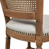 Triomphe - Rattan Wicker High Back Armless Counter Bar Stool by Jennifer Taylor Home | Bel Furniture