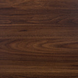 Contemporary Glass Shelf TV Stand For TVs Up To 58 - Dark Walnut by Walker Edison | Bel Furniture