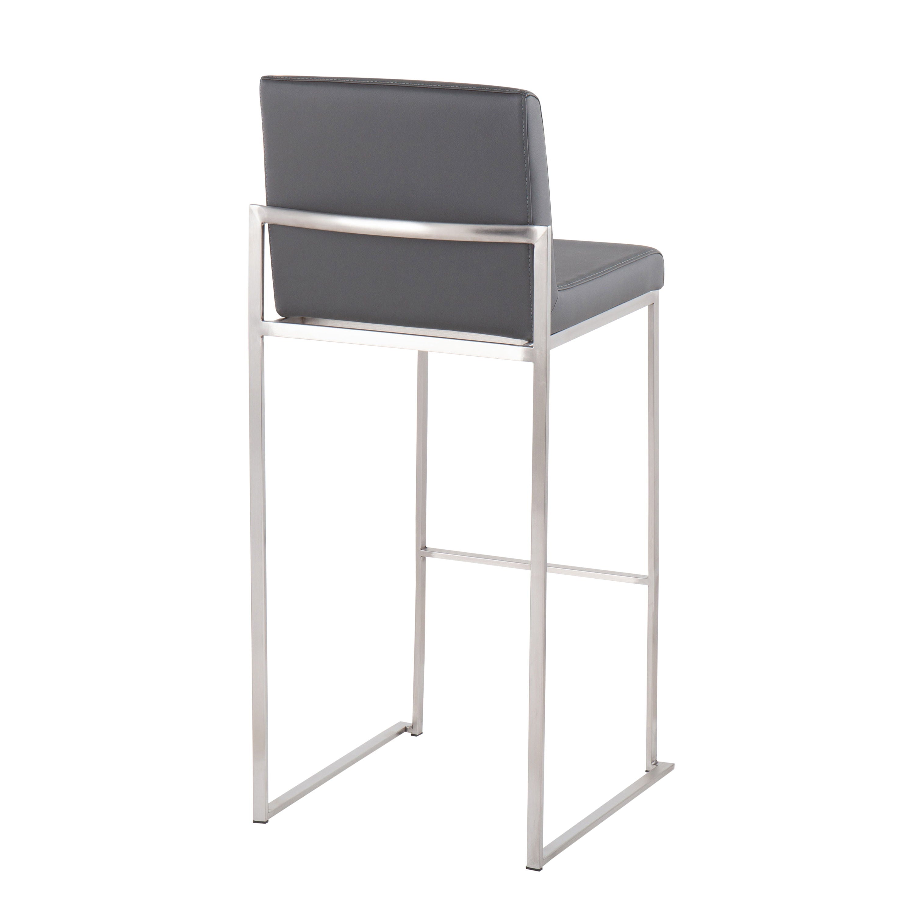 Fuji - Contemporary And Modern Elegance High Back Barstool