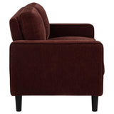 Ruth - Upholstered Track Arm Sofa Set