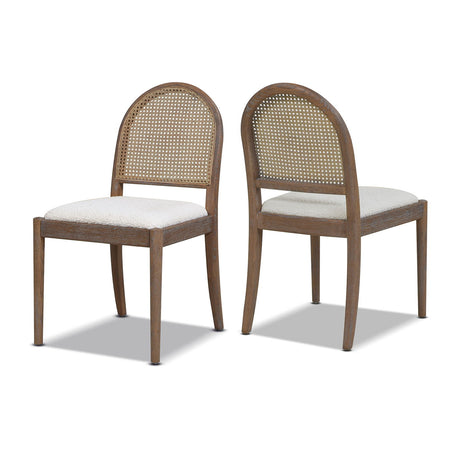 Panama - Curved Cane Side Dining Chair (Set of 2) - view 19