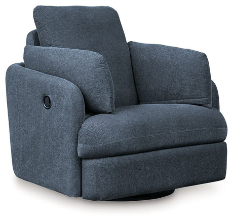 Modmax - Swivel Glider Recliner Blue by Signature Design by Ashley® | Bel Furniture