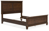 Danabrin - Queen Panel Bed - Brown