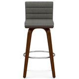 Roland - Upholstered Swivel Counter Height Stool